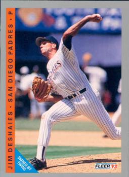 #520 Jim Deshaies - Minnesota Twins - 1993 Fleer Baseball