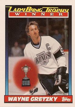 #520 Wayne Gretzky - Los Angeles Kings - 1991-92 Topps Hockey