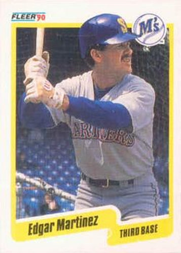 #520 Edgar Martinez - Seattle Mariners - 1990 Fleer USA Baseball