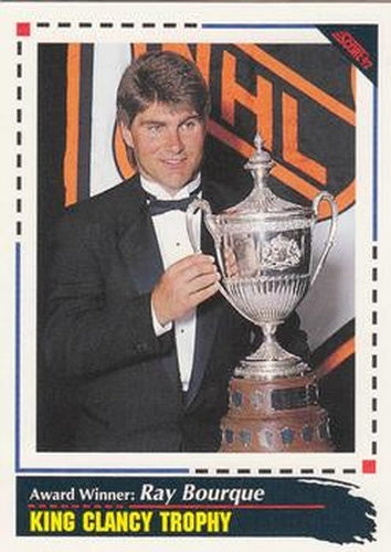 #520 Ray Bourque - Boston Bruins - 1992-93 Score USA Hockey