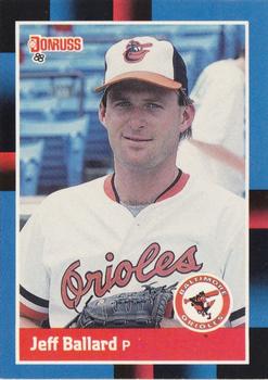 #520 Jeff Ballard - Baltimore Orioles - 1988 Donruss Baseball