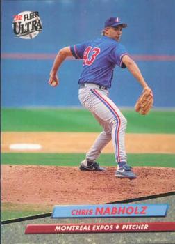 #521 Chris Nabholz - Montreal Expos - 1992 Ultra Baseball