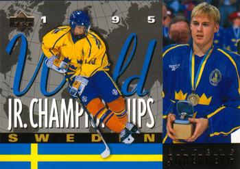 #521 Anders Soderberg - Sweden - 1994-95 Upper Deck Hockey