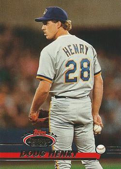 #521 Doug Henry - Milwaukee Brewers - 1993 Stadium Club Baseball