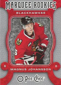 #521 Magnus Johansson - Chicago Blackhawks - 2007-08 O-Pee-Chee Hockey