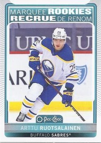 #521 Arttu Ruotsalainen - Buffalo Sabres - 2021-22 O-Pee-Chee Hockey
