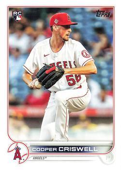 #521 Cooper Criswell - Los Angeles Angels - 2022 Topps Baseball