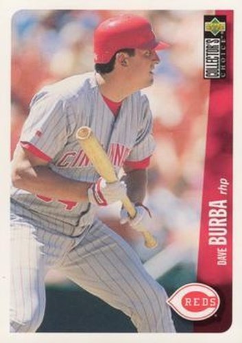 #521 Dave Burba - Cincinnati Reds - 1996 Collector's Choice Baseball