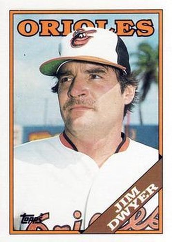 #521 Jim Dwyer - Baltimore Orioles - 1988 Topps Baseball