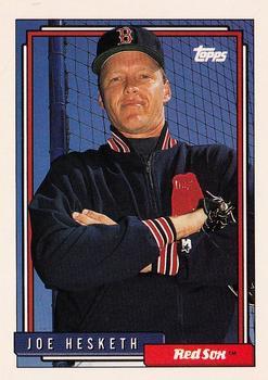 #521 Joe Hesketh - Boston Red Sox - 1992 Topps Baseball