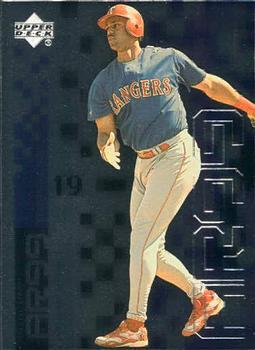 #521 Juan Gonzalez - Texas Rangers - 1999 Upper Deck Baseball