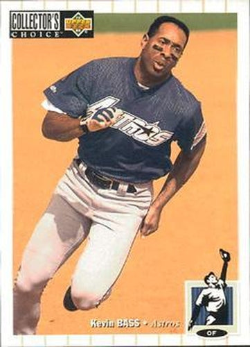 #521 Kevin Bass - Houston Astros - 1994 Collector's Choice Baseball