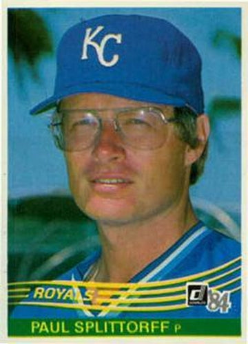 #521 Paul Splittorff - Kansas City Royals - 1984 Donruss Baseball