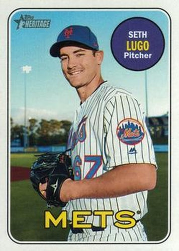 #521 Seth Lugo - New York Mets - 2018 Topps Heritage Baseball