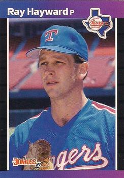 #521 Ray Hayward - Texas Rangers - 1989 Donruss Baseball