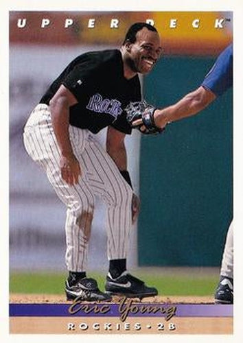 #521 Eric Young - Colorado Rockies - 1993 Upper Deck Baseball