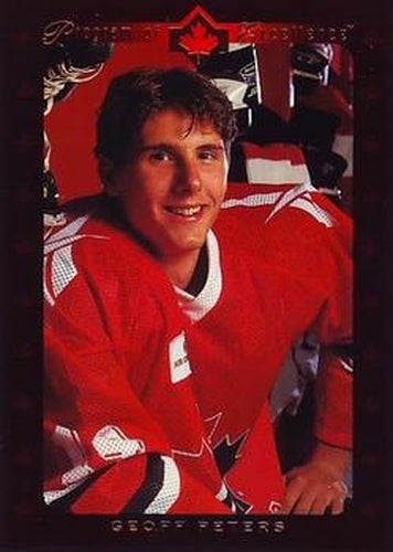 #522 Geoff Peters - Canada - 1995-96 Upper Deck Hockey