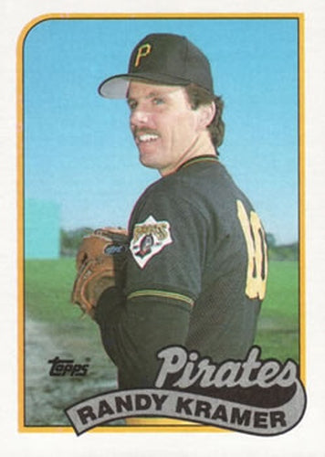 #522 Randy Kramer - Pittsburgh Pirates - 1989 Topps Baseball