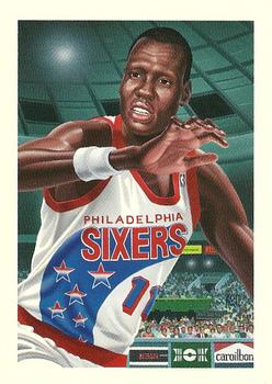 #522 Manute Bol - Philadelphia 76ers - 1991-92 Hoops Basketball