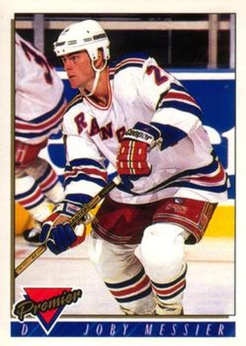 #522 Joby Messier - New York Rangers - 1993-94 O-Pee-Chee Premier Hockey