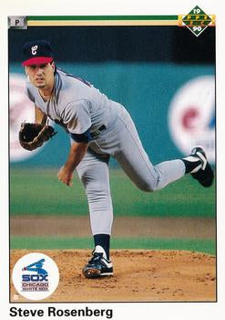 #522 Steve Rosenberg - Chicago White Sox - 1990 Upper Deck Baseball