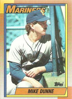 #522 Mike Dunne - Seattle Mariners - 1990 Topps Baseball