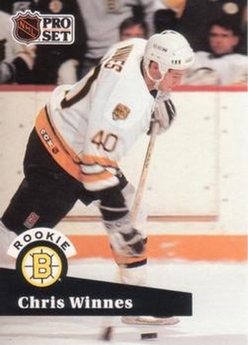 #522 Chris Winnes - 1991-92 Pro Set Hockey