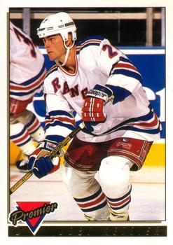 #522 Joby Messier - New York Rangers - 1993-94 O-Pee-Chee Premier Hockey - Gold