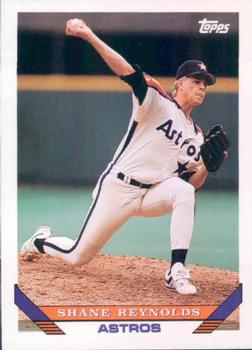 #522 Shane Reynolds - Houston Astros - 1993 Topps Baseball