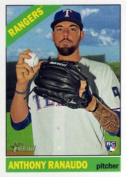 #522 Anthony Ranaudo - Texas Rangers - 2015 Topps Heritage Baseball