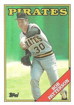 #522 Bob Patterson - Pittsburgh Pirates - 1988 Topps Baseball