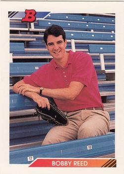 #522 Bobby Reed - Texas Rangers - 1992 Bowman Baseball