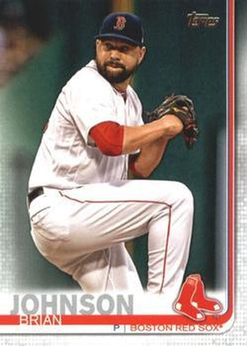 #522 Brian Johnson - Boston Red Sox - 2019 Topps Baseball