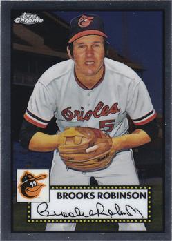 #522 Brooks Robinson - Baltimore Orioles - 2021 Topps Chrome Platinum Anniversary Baseball