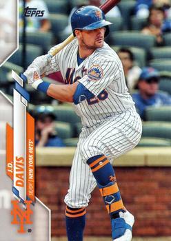 #522 J.D. Davis - New York Mets - 2020 Topps Baseball