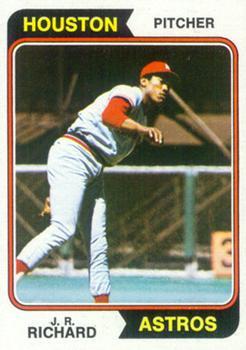 #522 J.R. Richard - Houston Astros - 1974 Topps Baseball