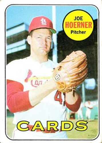 #522 Joe Hoerner - St. Louis Cardinals - 1969 Topps Baseball