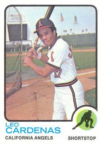 #522 Leo Cardenas - California Angels - 1973 Topps Baseball