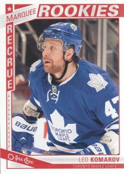 #522 Leo Komarov - Toronto Maple Leafs - 2013-14 O-Pee-Chee Hockey