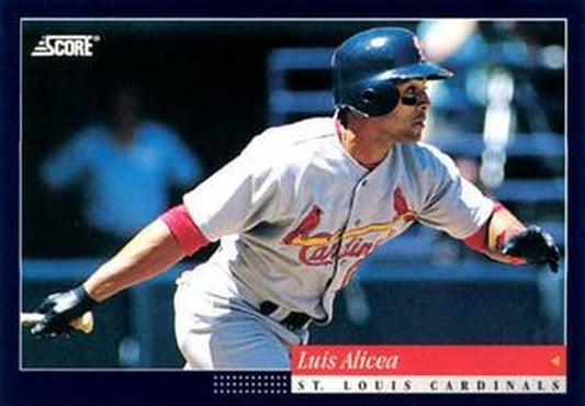 #522 Luis Alicea - St. Louis Cardinals -1994 Score Baseball