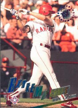 #522 Will Clark - Texas Rangers - 1995 Stadium Club Baseball