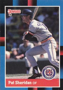 #522 Pat Sheridan - Detroit Tigers - 1988 Donruss Baseball