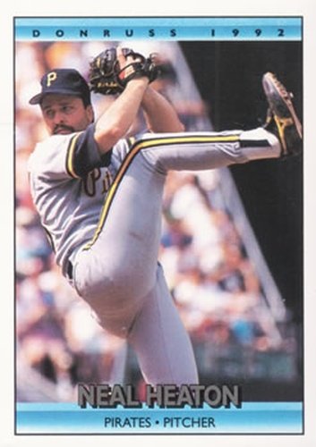#522 Neal Heaton - Pittsburgh Pirates - 1992 Donruss Baseball