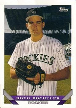 #523 Doug Bochtler - Colorado Rockies - 1993 Topps Baseball
