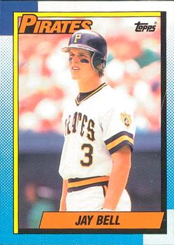 #523 Jay Bell - Pittsburgh Pirates - 1990 O-Pee-Chee Baseball