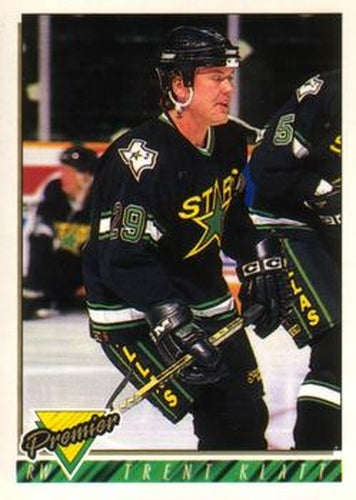 #523 Trent Klatt - Dallas Stars - 1993-94 O-Pee-Chee Premier Hockey
