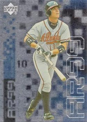 #523 Chipper Jones - Atlanta Braves - 1999 Upper Deck Baseball