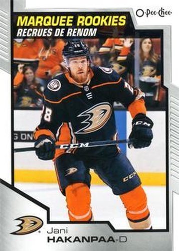 #523 Jani Hakanpaa - Anaheim Ducks - 2020-21 O-Pee-Chee Hockey