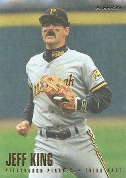 #523 Jeff King - Pittsburgh Pirates - 1996 Fleer Baseball