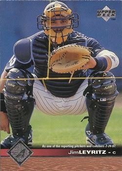 #523 Jim Leyritz - Anaheim Angels - 1997 Upper Deck Baseball